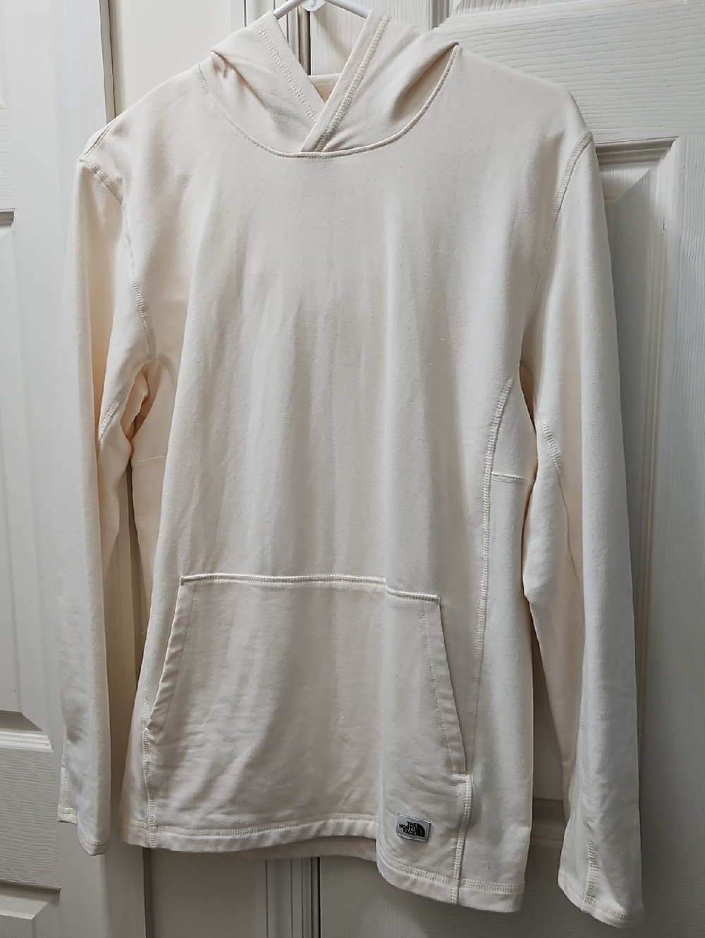 The North Face Cream Hoodie Pullover